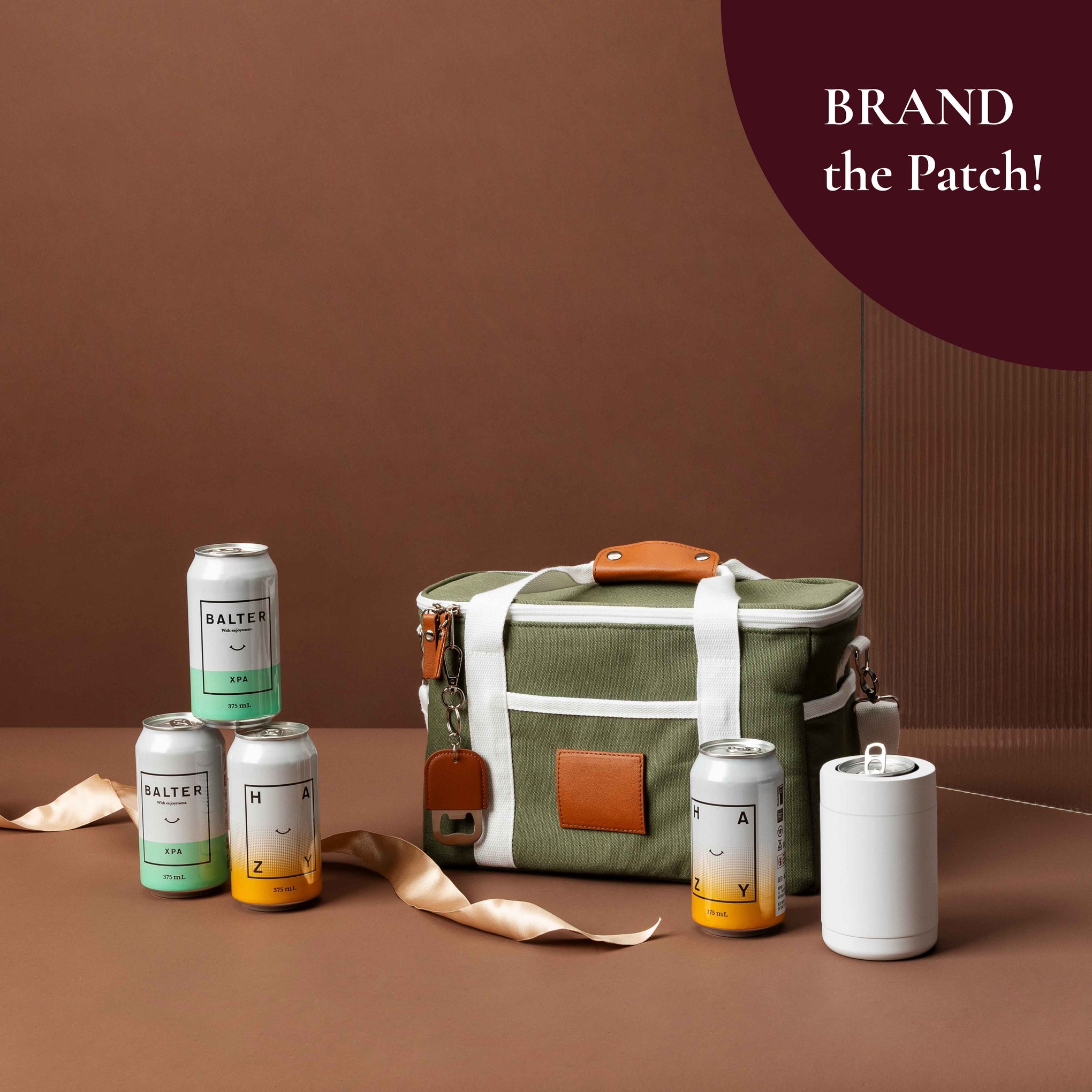 style-bundle-craft-beer-gift-pack-the-bag-of-beer-with-balter-beer-cans-and-olive-green-insulated-cooler-bag-with-the-option-for-your-logo-on-the-patch