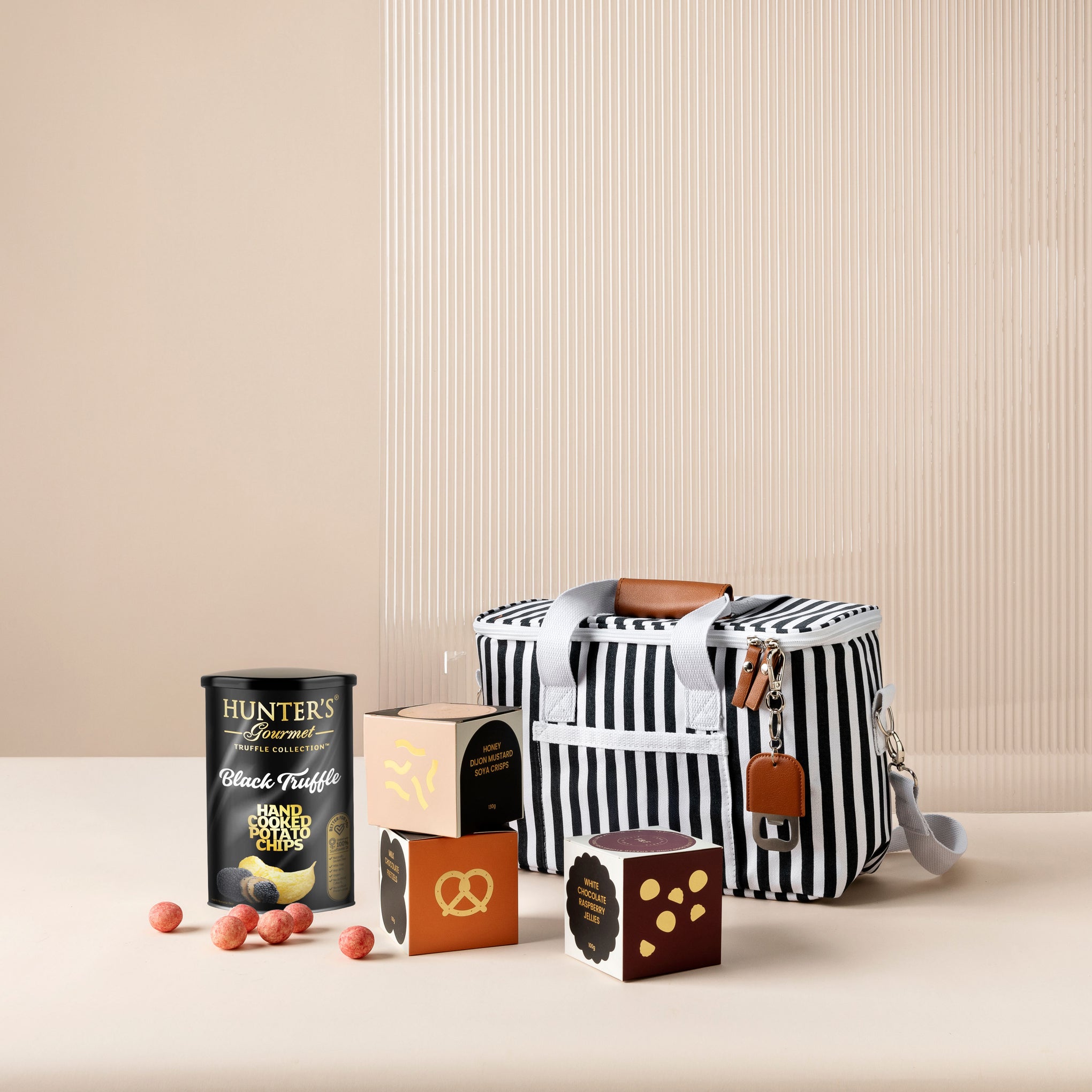 style-bundle-cooler-bag-of-treats-with-leather-can-opener-with-logo