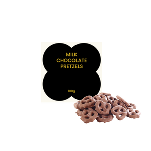Fare & Fable Milk Chocolate Pretzels 100g