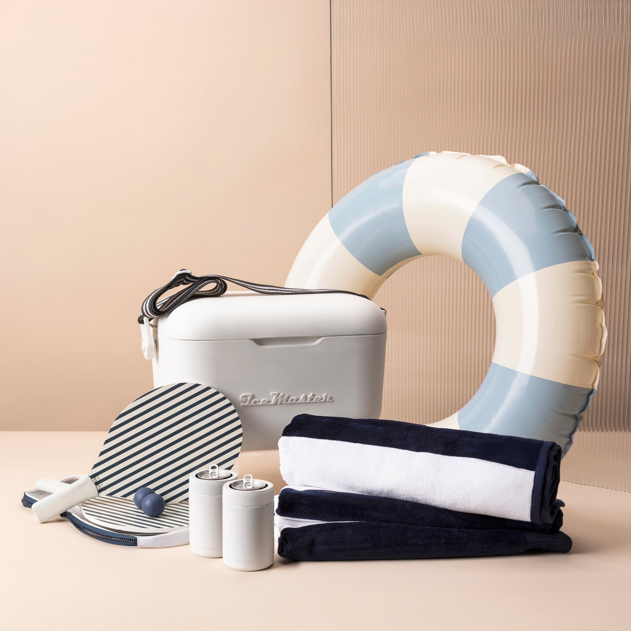 style-bundle-summer-gift-the-outdoor-fun-with-esky-and-velour-towels-with-paddle-game-set-and-pool-ring