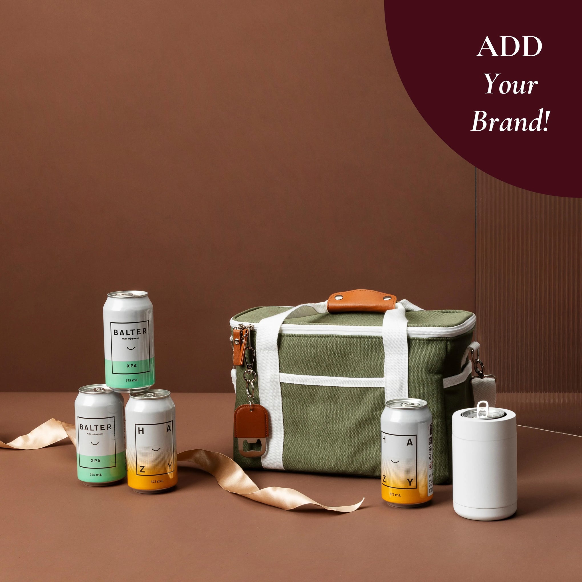 style-bundle-craft-beer-gift-pack-the-bag-of-beer-with-balter-beer-cans-and-olive-green-insulated-cooler-bag-with-the-option-for-your-logo-on-the-patch