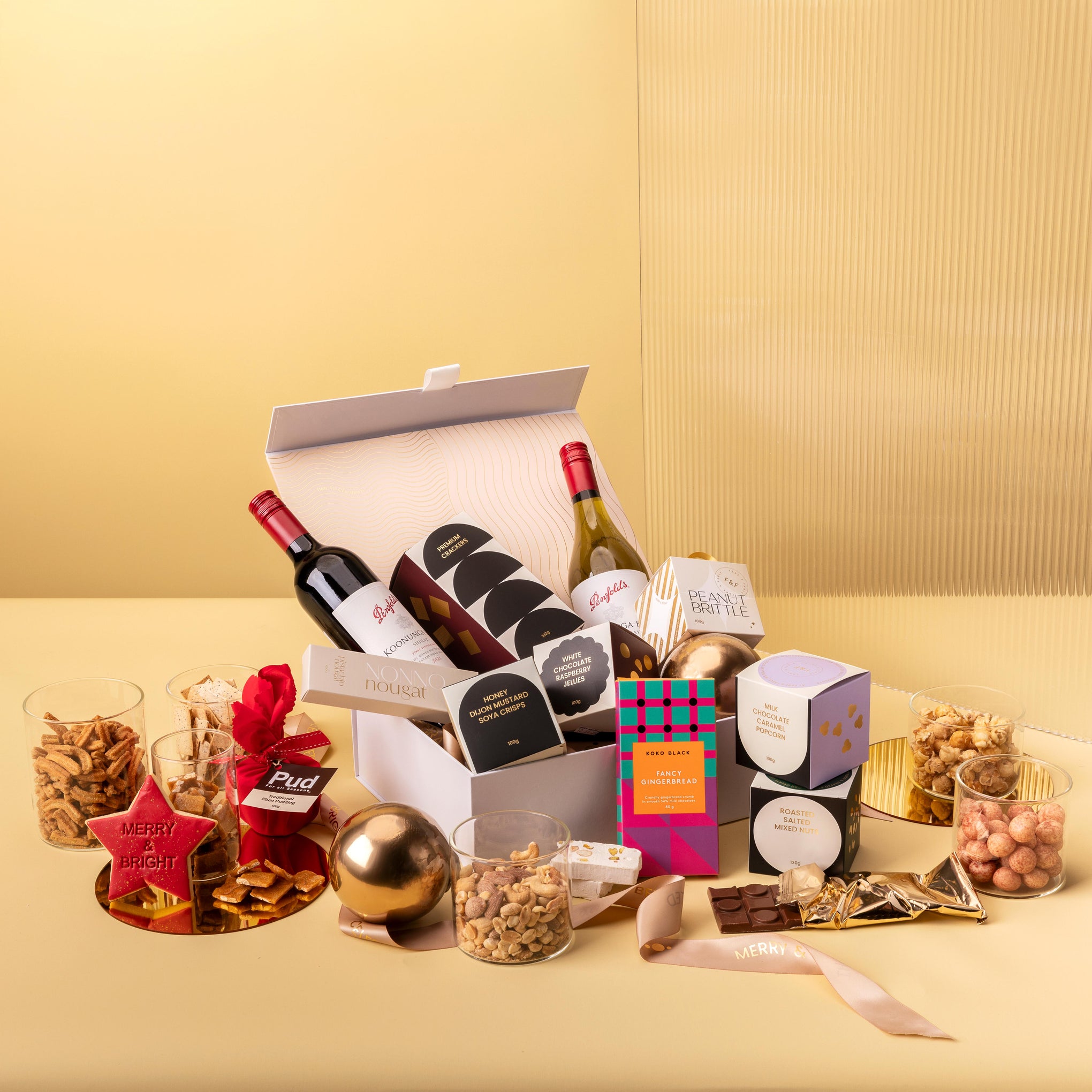 style-bundle-classic-christmas-gift-hamper-with-penfolds-wine-and-koko-black-chocolate-and-treats