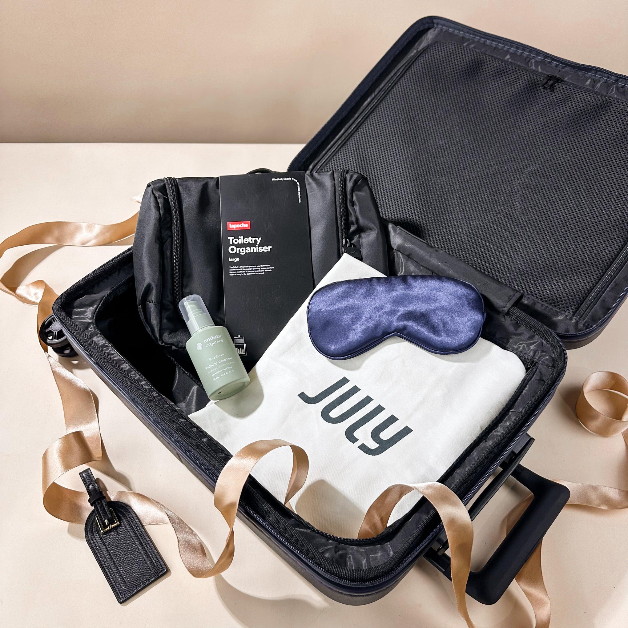 style-bundle-july-suitcase-gift-hamper-with-toiletries-case-and-endota-organics-sleep-spray