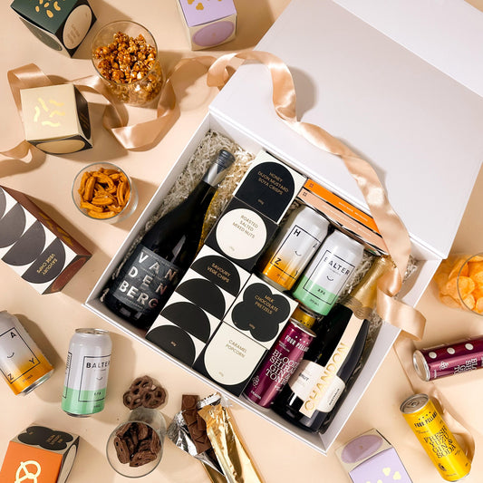 corporate-hampers-for-office-teams-with-chandon-and-craft-beer-with-savoury-snacks-for-the-office
