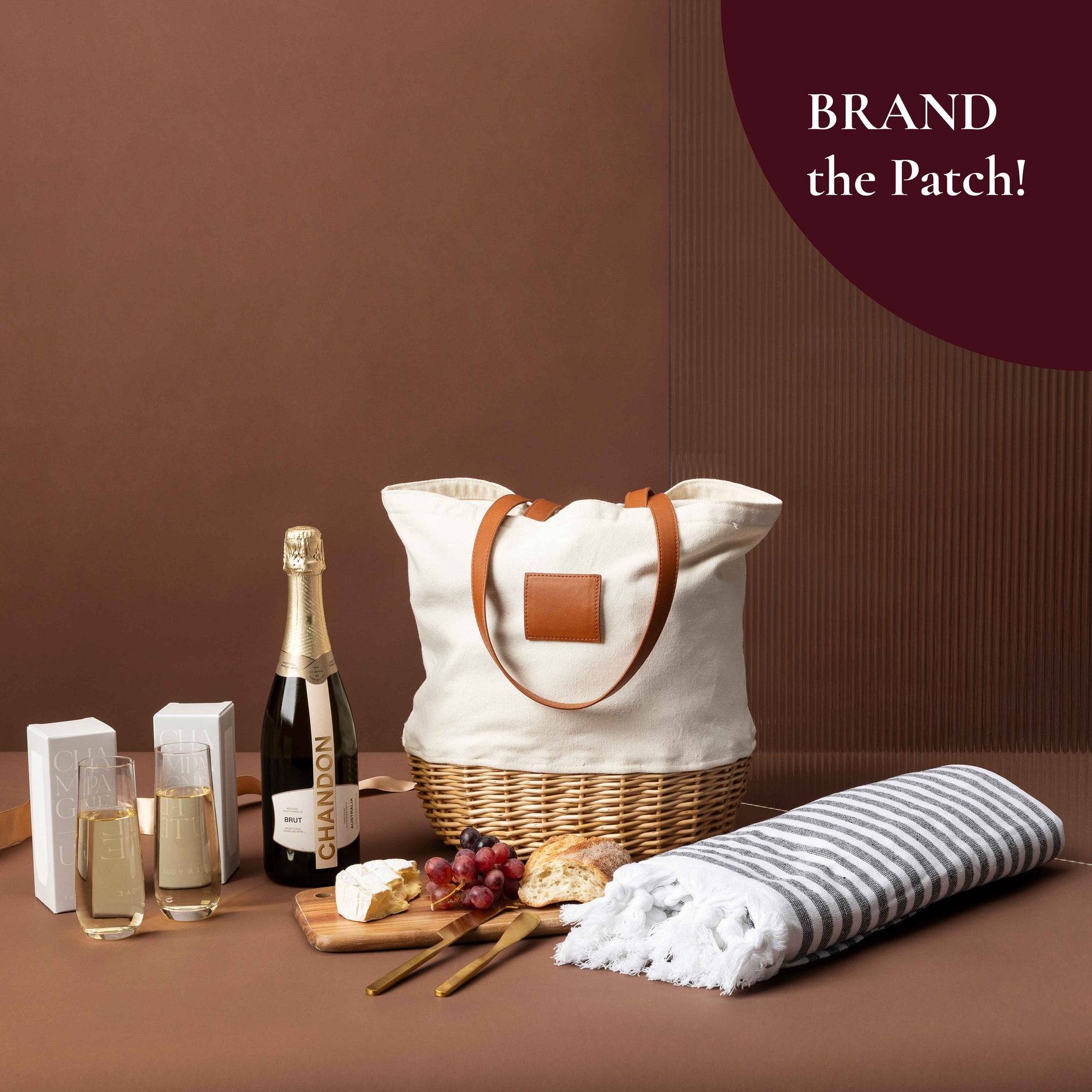 style-bundle-new-house-gifts-the-celebration-tote-with-canvas-tote-basket-bag-and-turkish-towel-with-chandon-and-stemless-champagne-flutes
